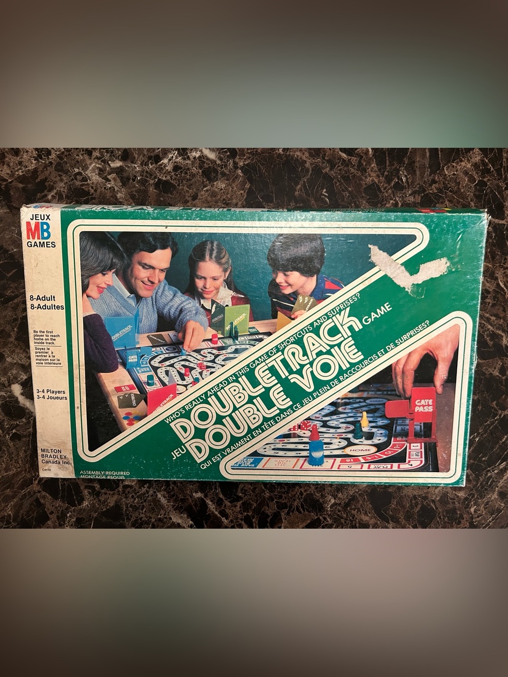 Vintage Doubletrack Board Game